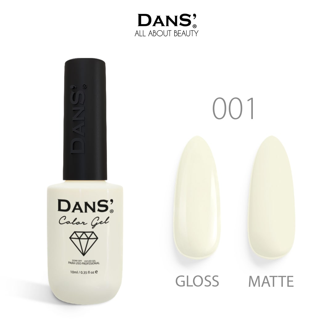 Esmalte permanente DANS 001 10ml 1