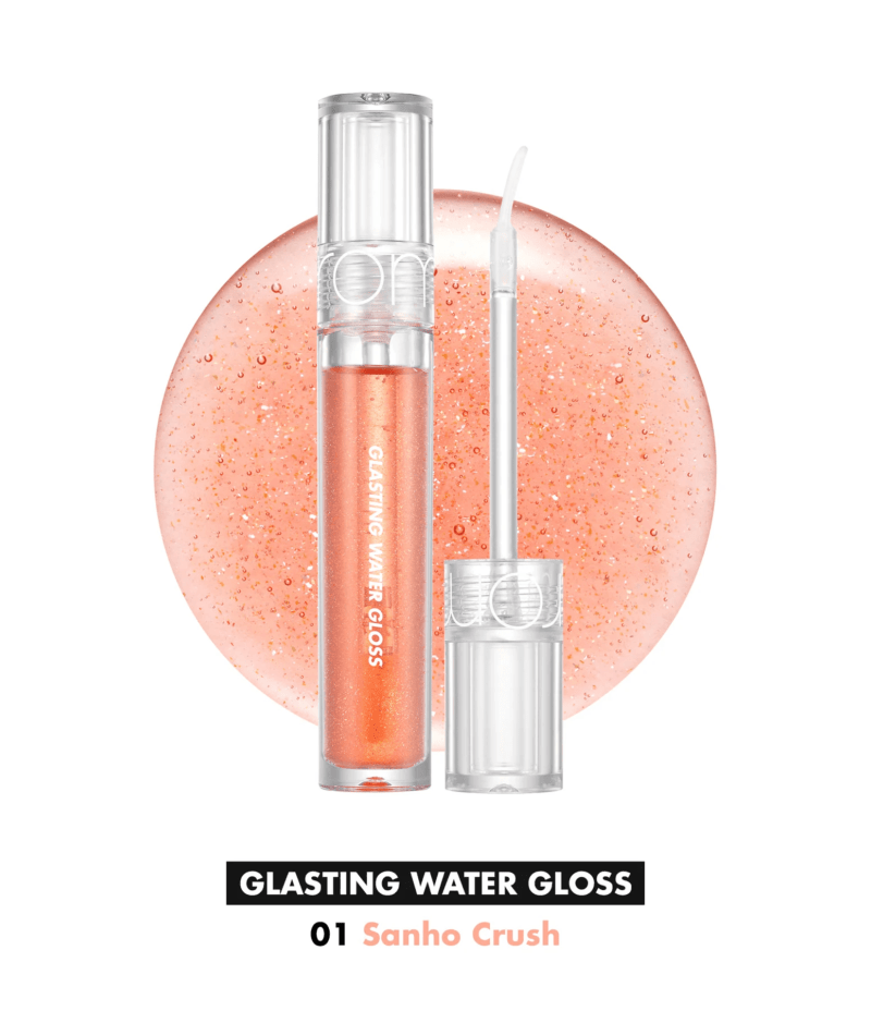 ROM&ND GLASTING WATER GLOSS – Brillo Labial #01 SANHO CRUSH 0
