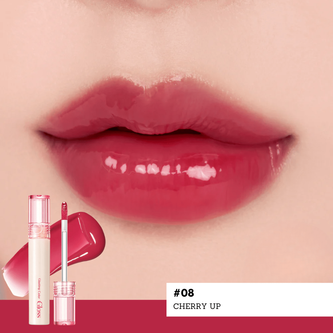 ROM&ND GLASTING COLOR GLOSS – Labial Gloss #08 CHERRY UP2
