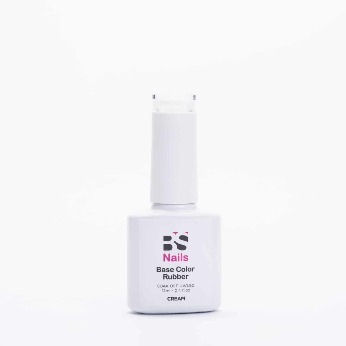 BSNAILS Base Color Rubber CREAM – Blanco Translucido 0
