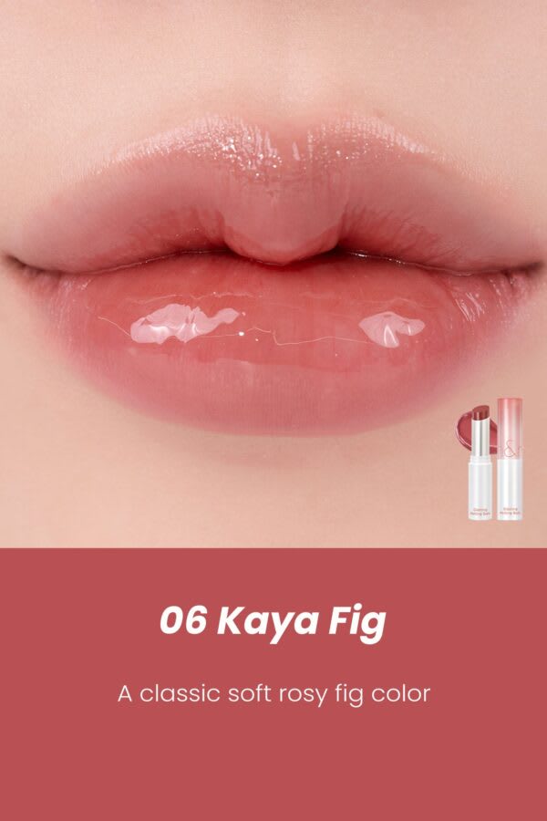 ROM&ND GLASTING MELTING BALM – Balsamo Labial #06 KAYA FIG2