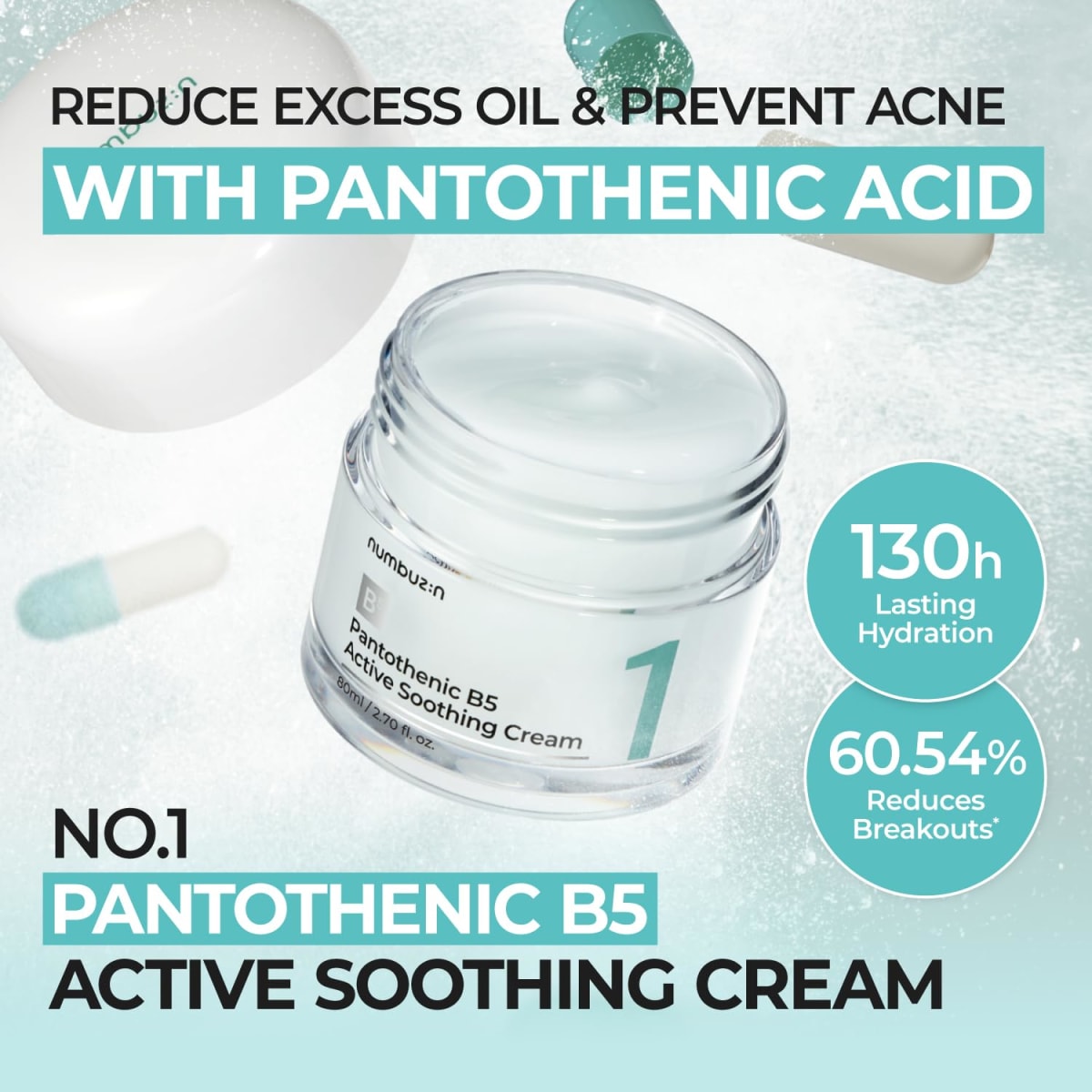 NUMBUZIN Nº1 – Pantothenic B5 Active Soothing Cream – Crema Facial2