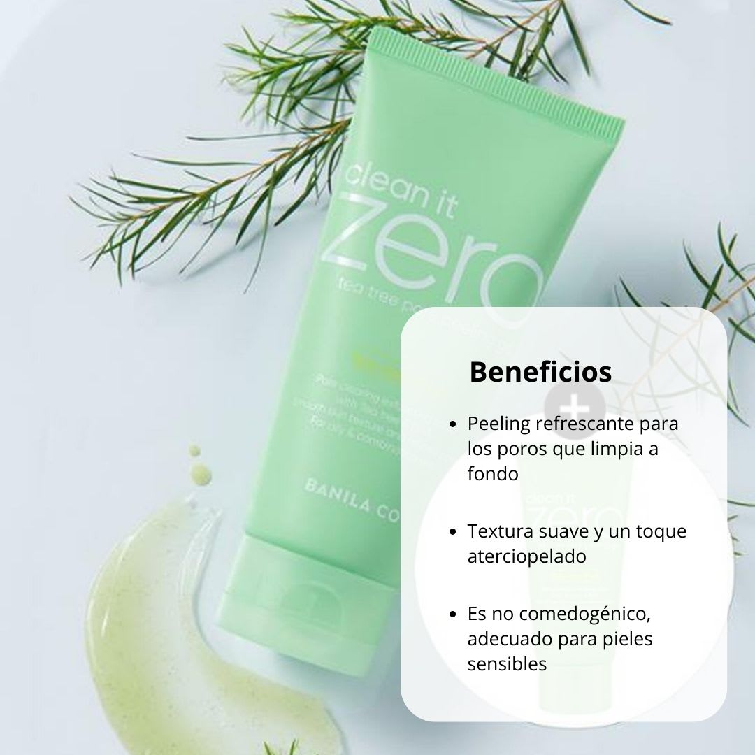 BANILA CO Banila Exfoliante “Clean it Zero Tea tree Pore Peeling Gel”3