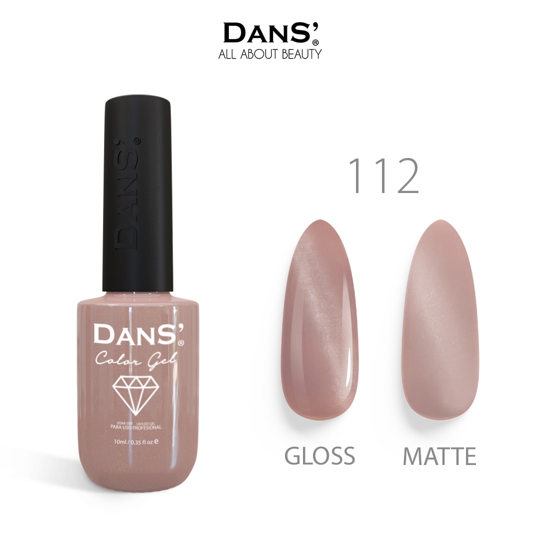 Esmalte permanente DANS 112 10ml Ojo de gato 1