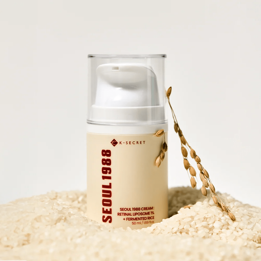 K-SECRET SEOUL 1988 Cream : Retinal Liposome 1% + Fermented Rice3