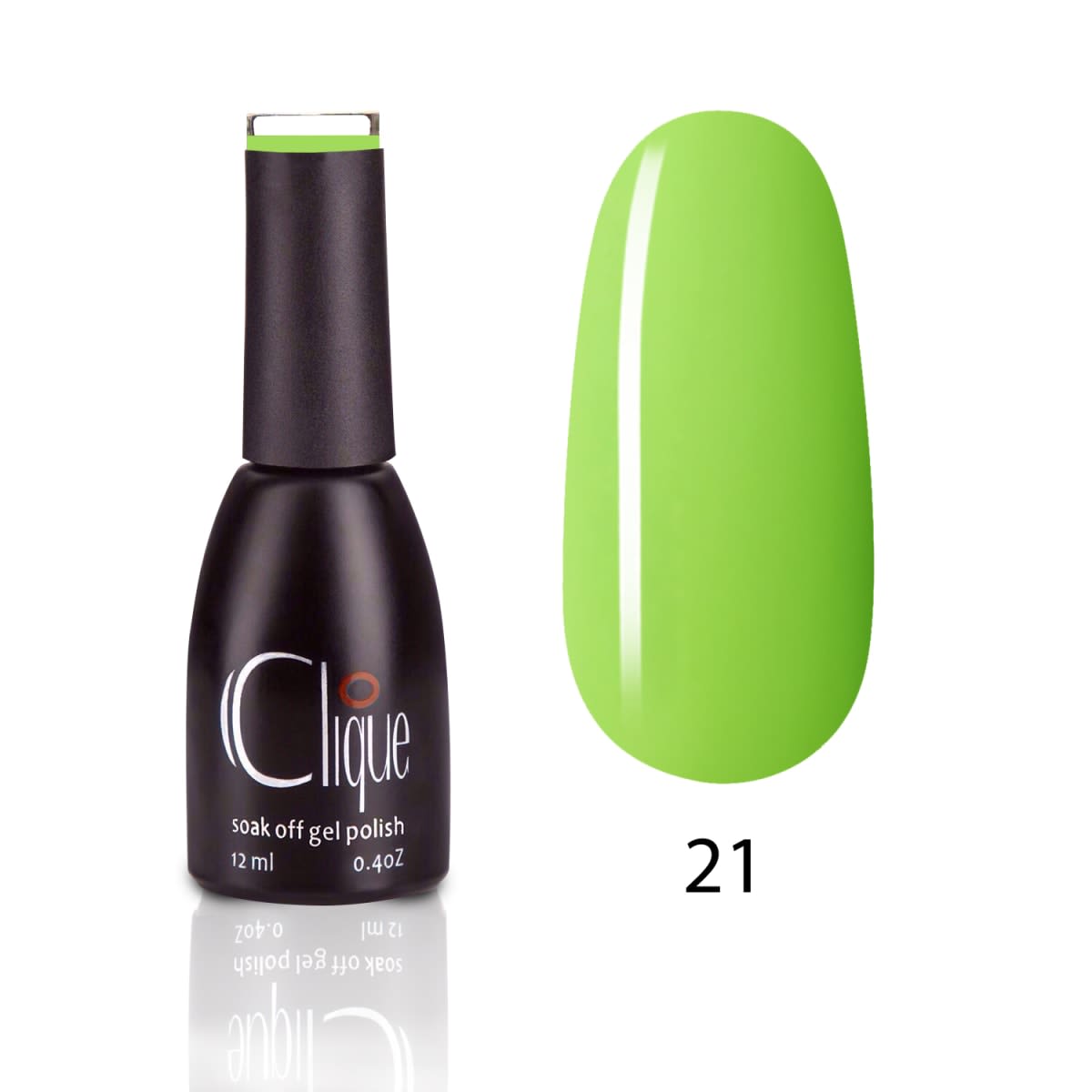 Gel Esmalte 21 12 ml CLIQUE 0