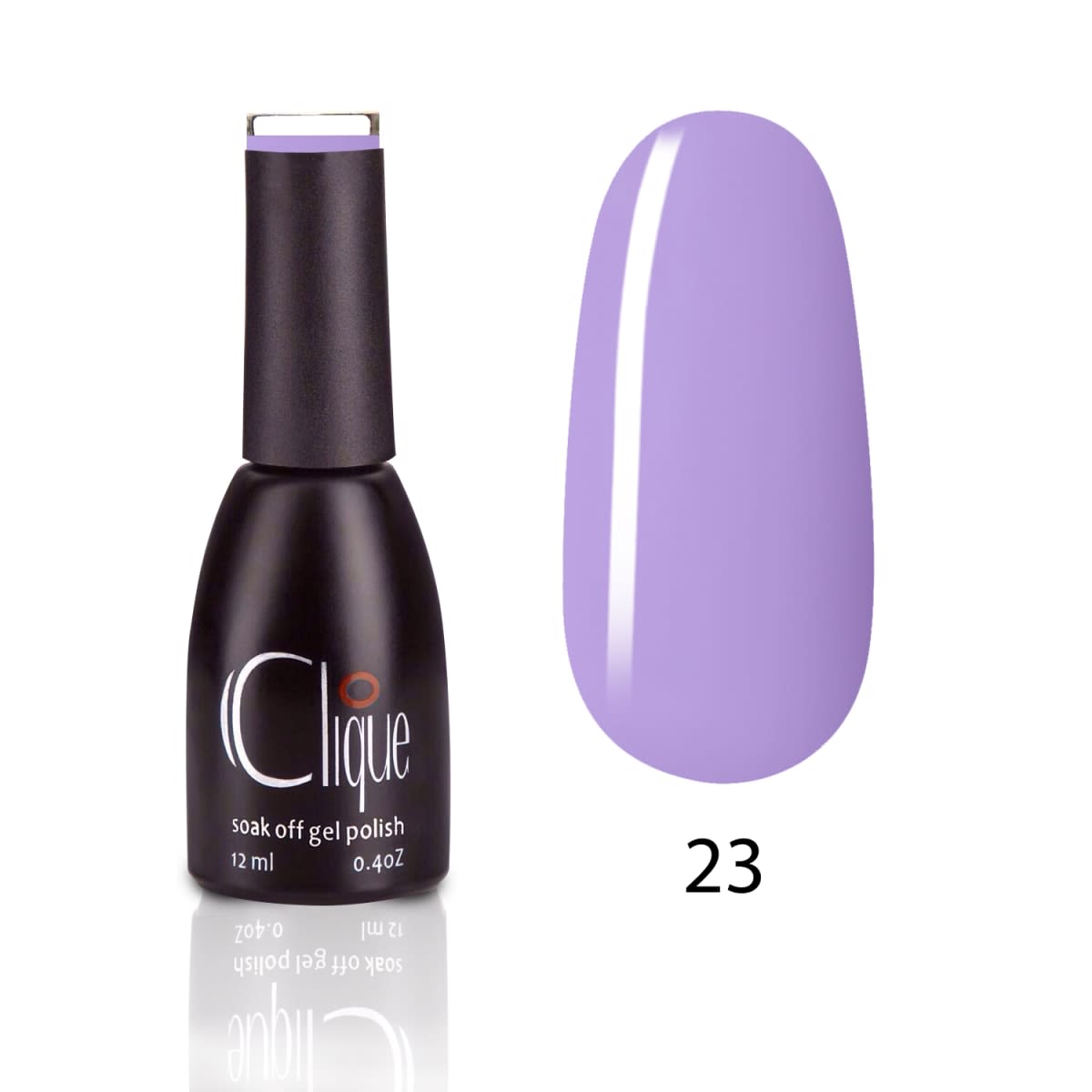 Gel Esmalte 23 12 ml CLIQUE 0