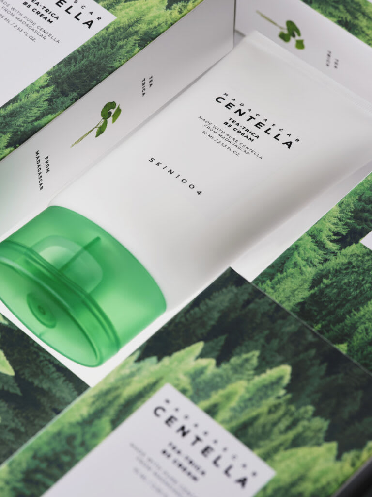 SKIN1004 Centella TEA-TRICA B5 Cream 75 ML – Crema Calmante Antiacne2