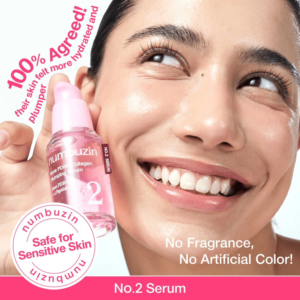 NUMBUZIN No.2 Rose PDRN Collagen Plumping Serum 30ml5