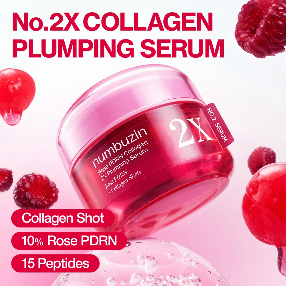 NUMBUZIN No.2 Rose PDRN Collagen 2X Plumping Serum 30ml2