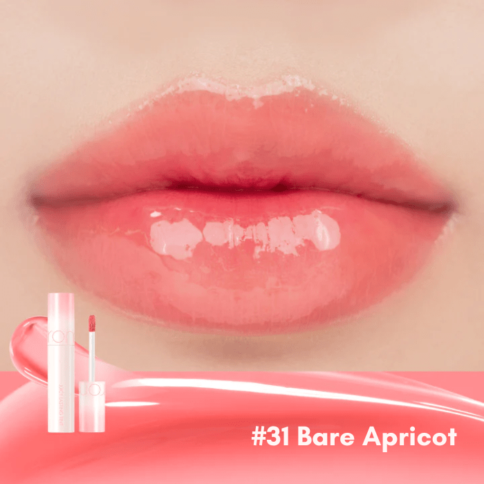 ROM&ND – JUICY LASTING TINT – Tinte Labial #31 BARE APRICOT2