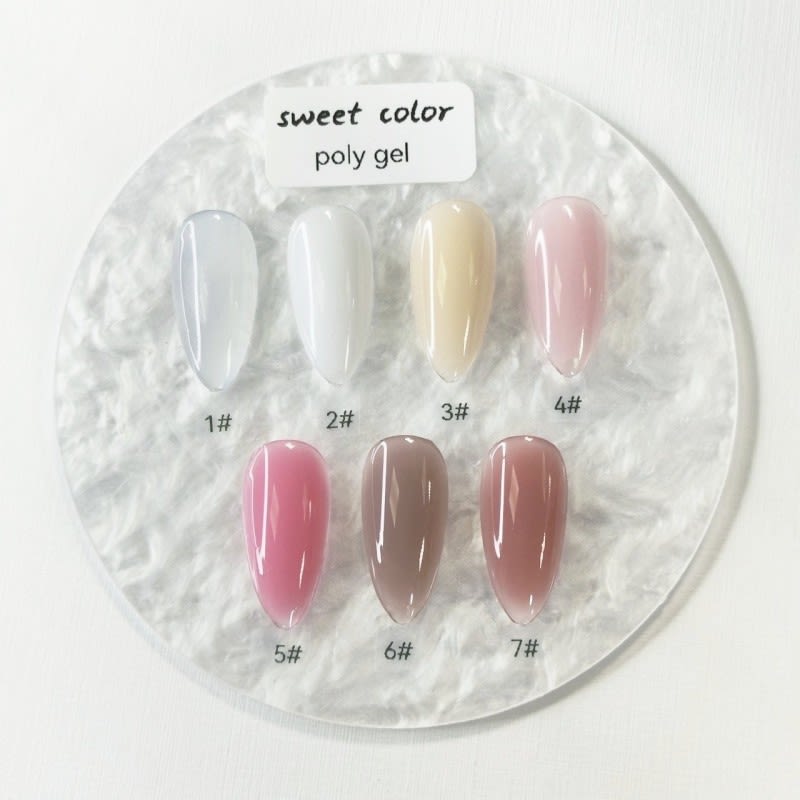 Sweet Color Polygel #1 Transparente2