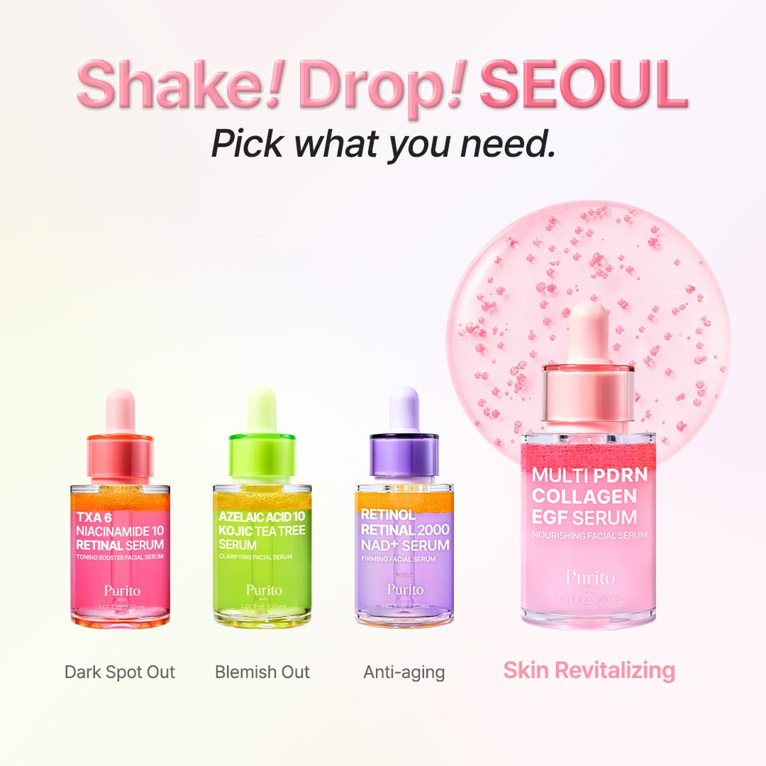 PURITO Multi PDRN Collagen EGF Serum 30ml7