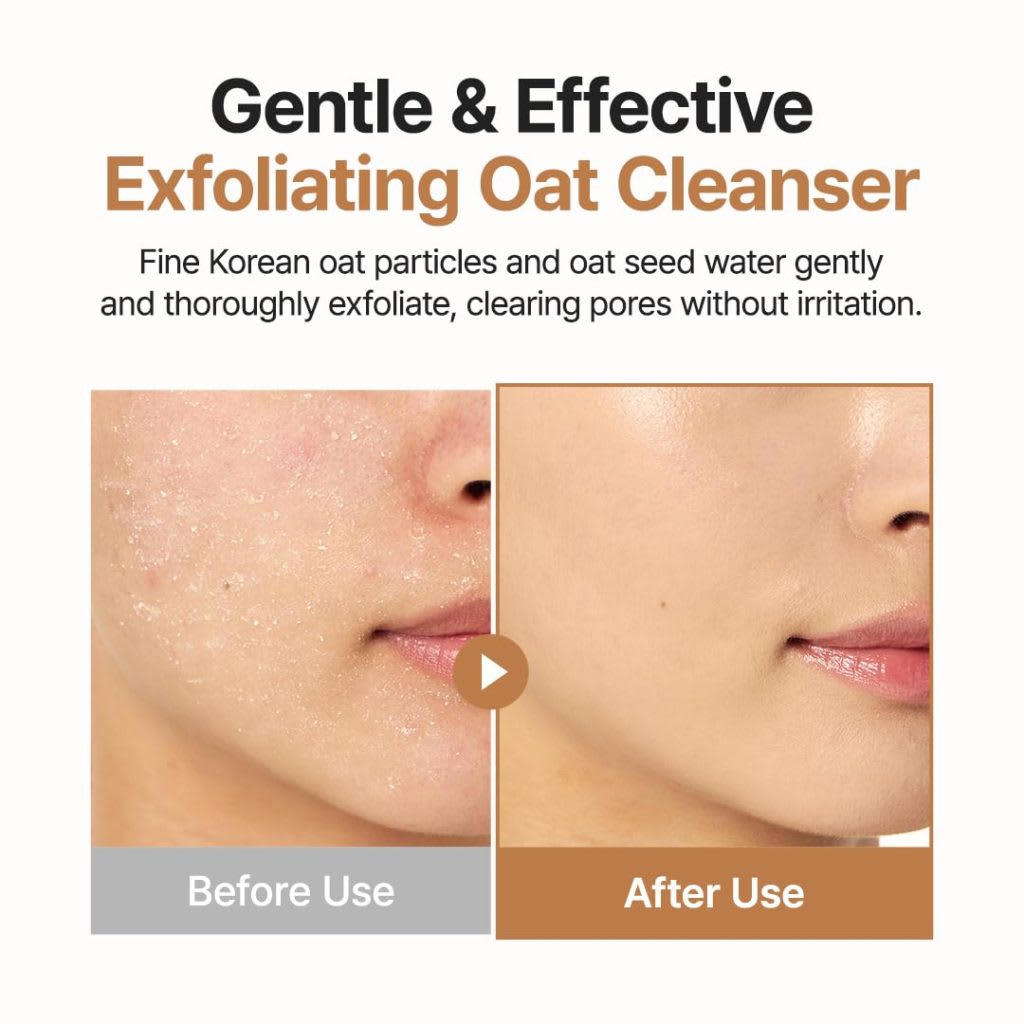 PURITO – Oat In Gentle Exfoliating Face Cleanser – Jabón Exfoliante Facial 150ml6