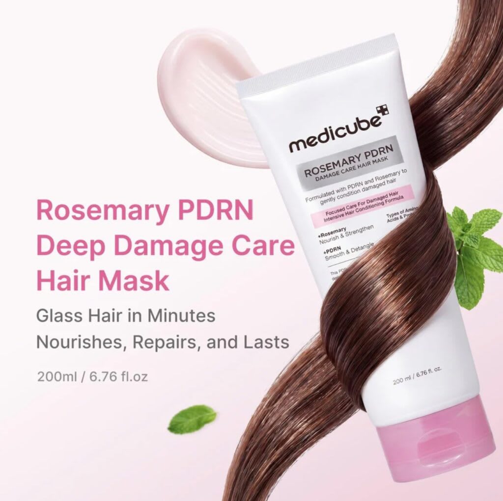 MEDICUBE Rosemary PDRN Damage Care Hair Mask – Mascarilla Capilar 200ml2