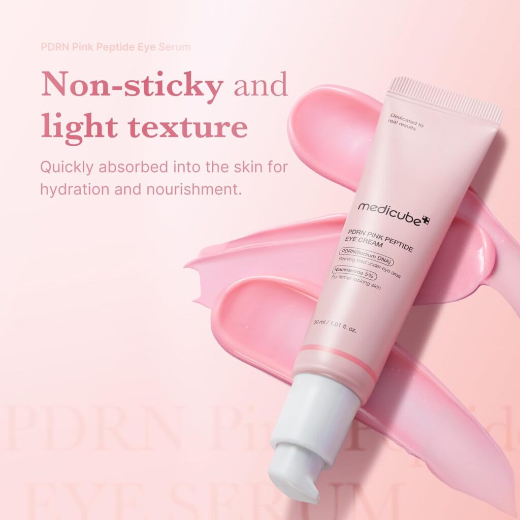 MEDICUBE PDRN Pink Peptide Eye Serum – Contorno de Ojos 30 ml2