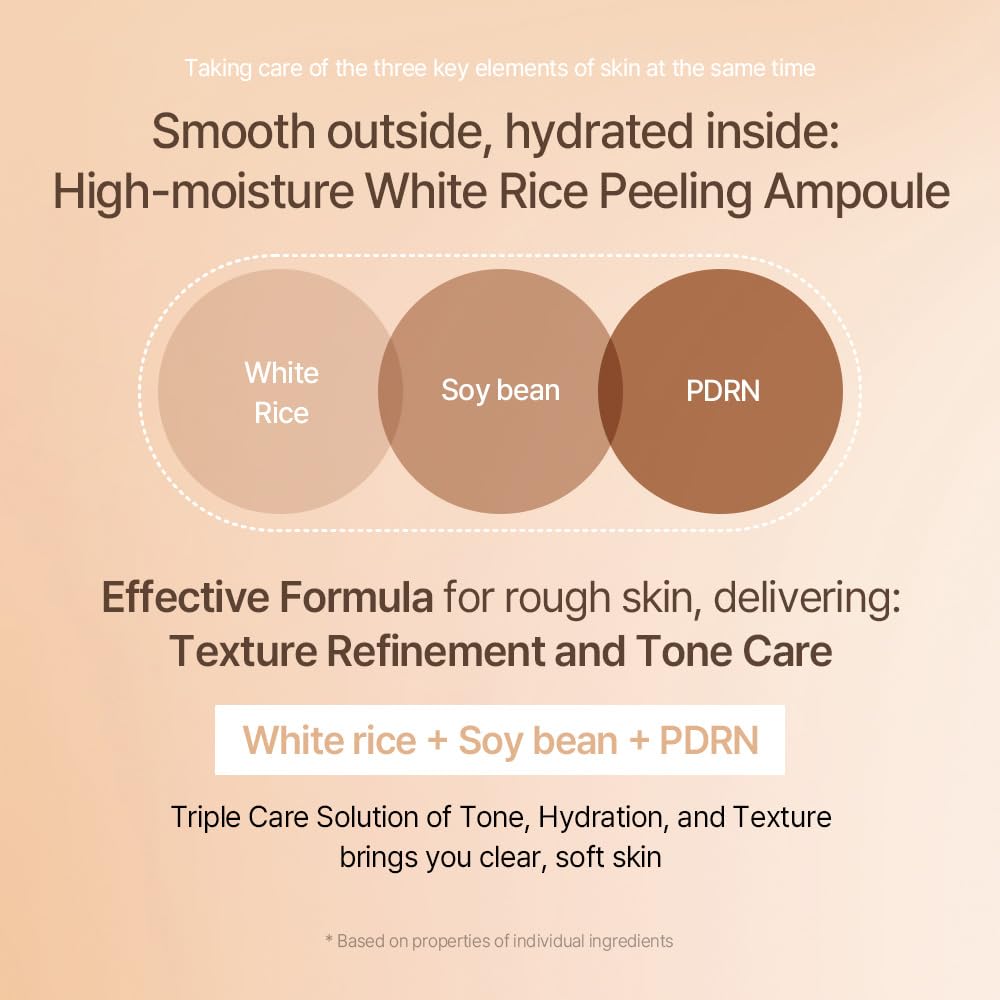 MIXSOON – White Rice Peeling Ampoule – Serum Exfoliante 100ml6