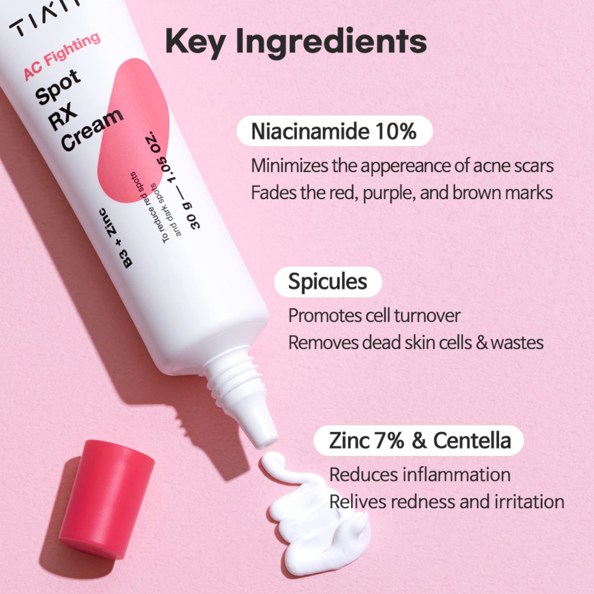 Tiam Crema “AC Fighting Spot RX Cream” 30g2