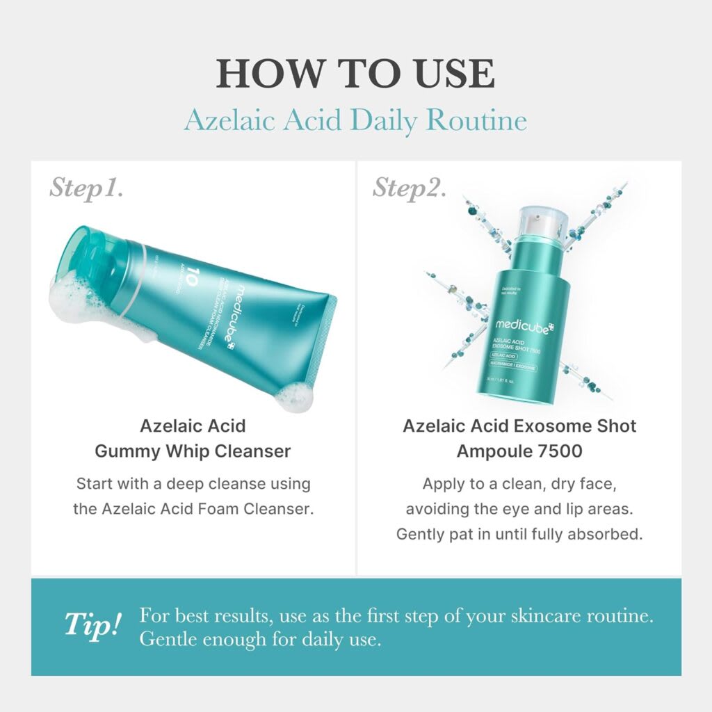 MEDICUBE – Azelaic Acid Exosome Shot 7500 – Serum 30ml6