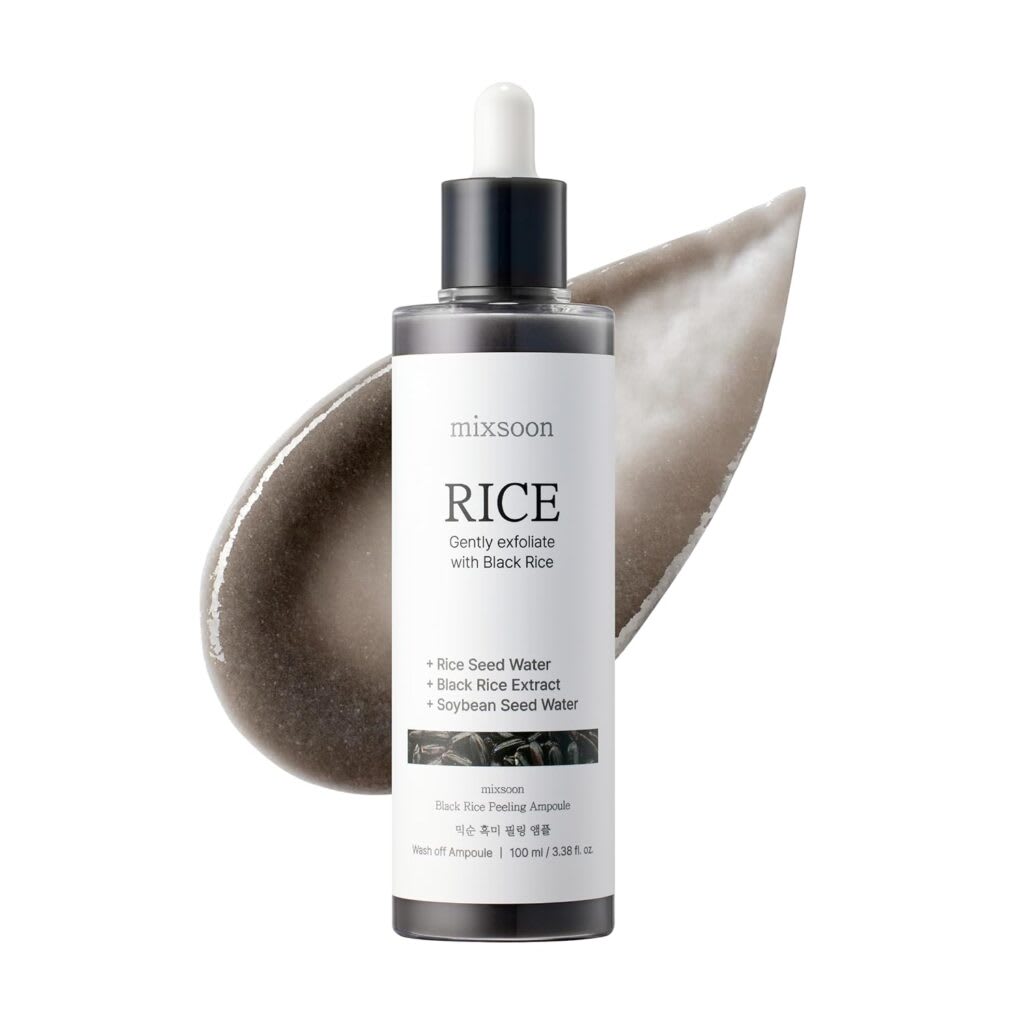 MIXSOON – Black Rice Peeling Ampoule – Serum Exfoliante 100ml 0