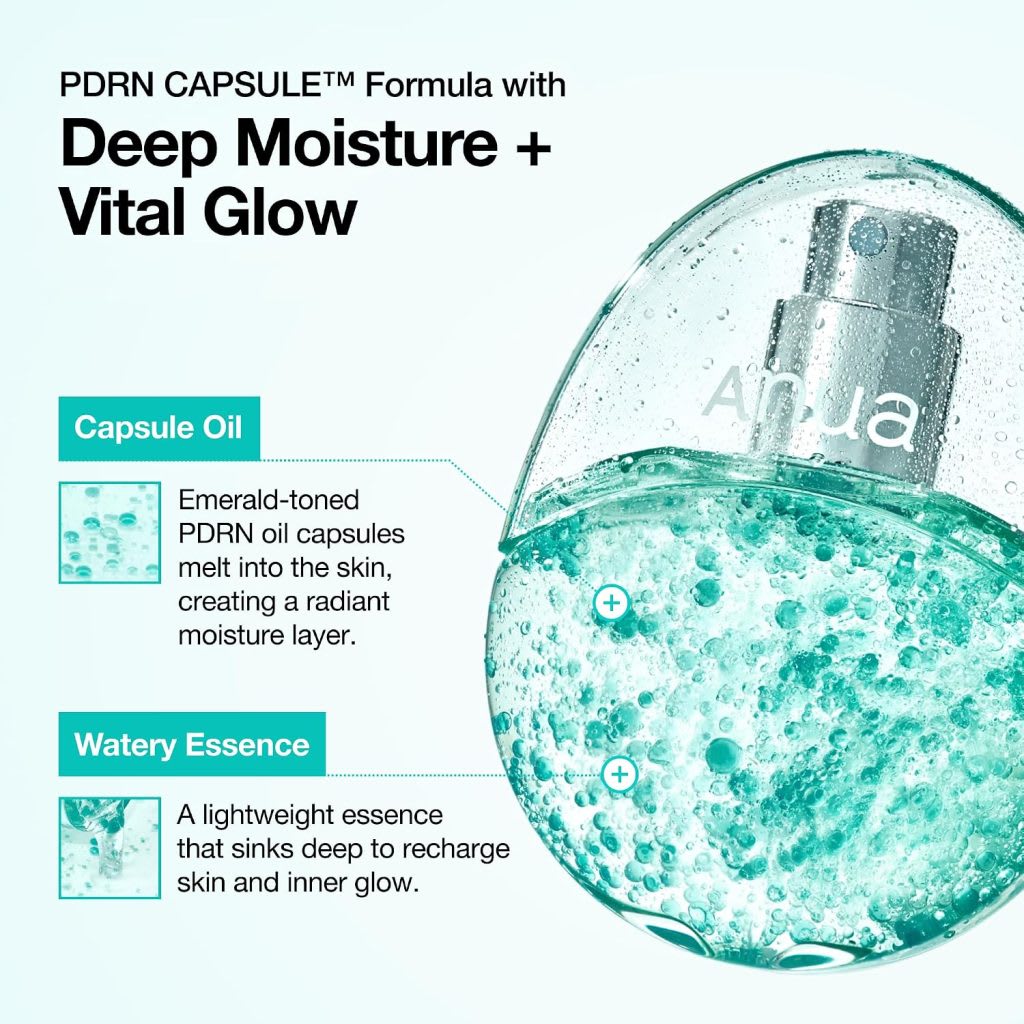 ANUA PDRN Hyaluronic Acid Hydrating Capsule Mist – 30ml5