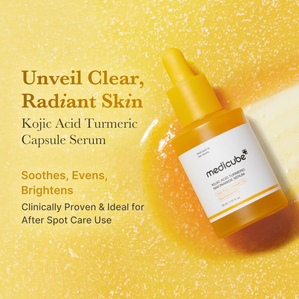 MEDICUBE – Kojic Acid Turmeric Niacinamide – Serum Despigmentante 30ml4