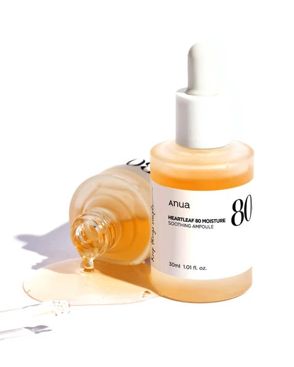 ANUA Heartleaf 80% Moisture Soothing Ampoule – Serum Calmante 30ml2