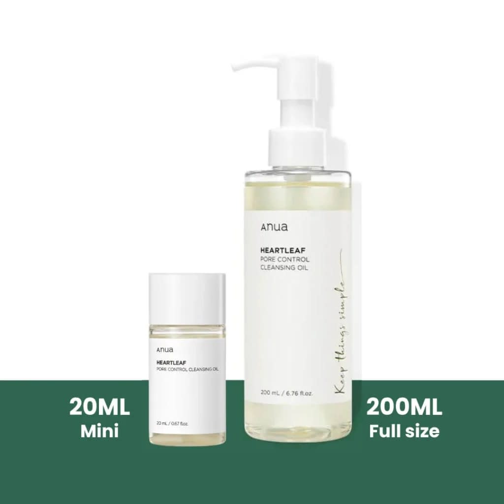 ANUA Heartleaf Pore Control Cleansing Oil – Aceite de Limpieza Mini Talla 20ml3