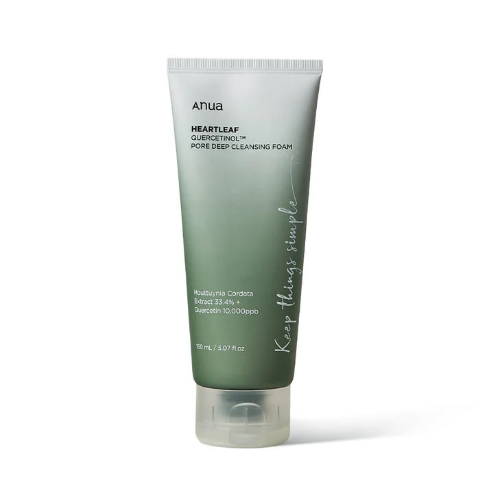 ANUA Heartleaf Quercetinol Cleansing Foam – Jabon de Limpieza Facial 150ml 0