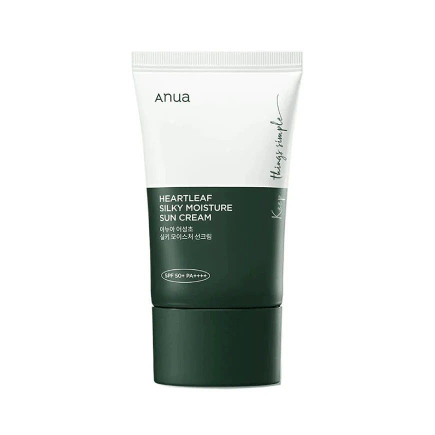 ANUA Heartleaf Silky Moisture – Protector Solar SPF 50+ PA++++ 0