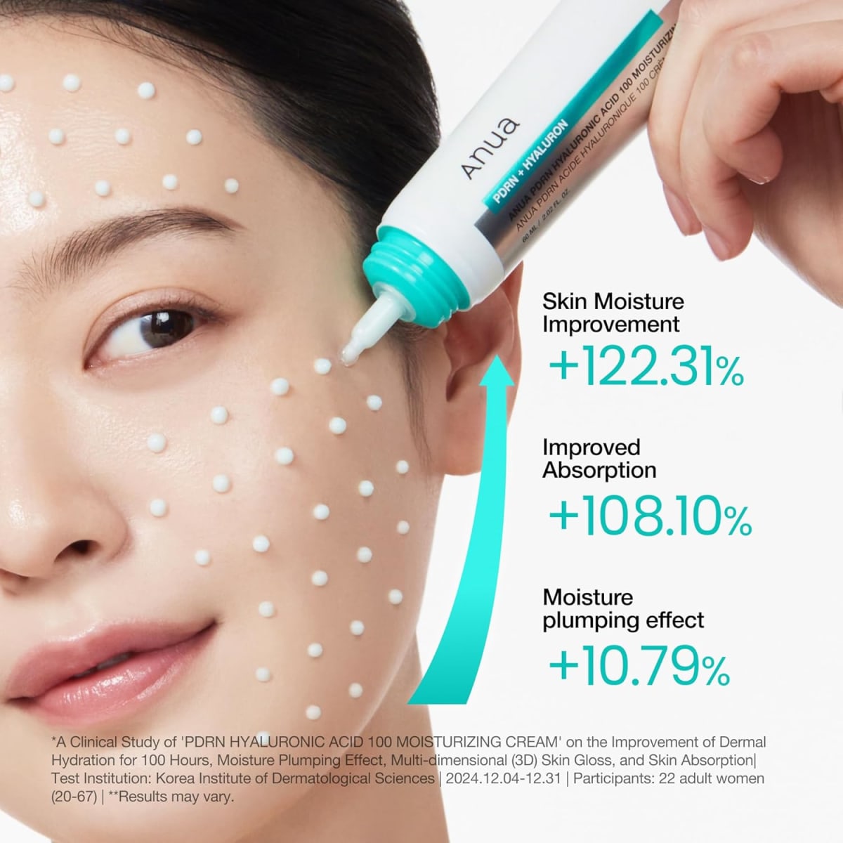 ANUA PDRN Hyaluronic Acid 100 Cream – 60 ml5