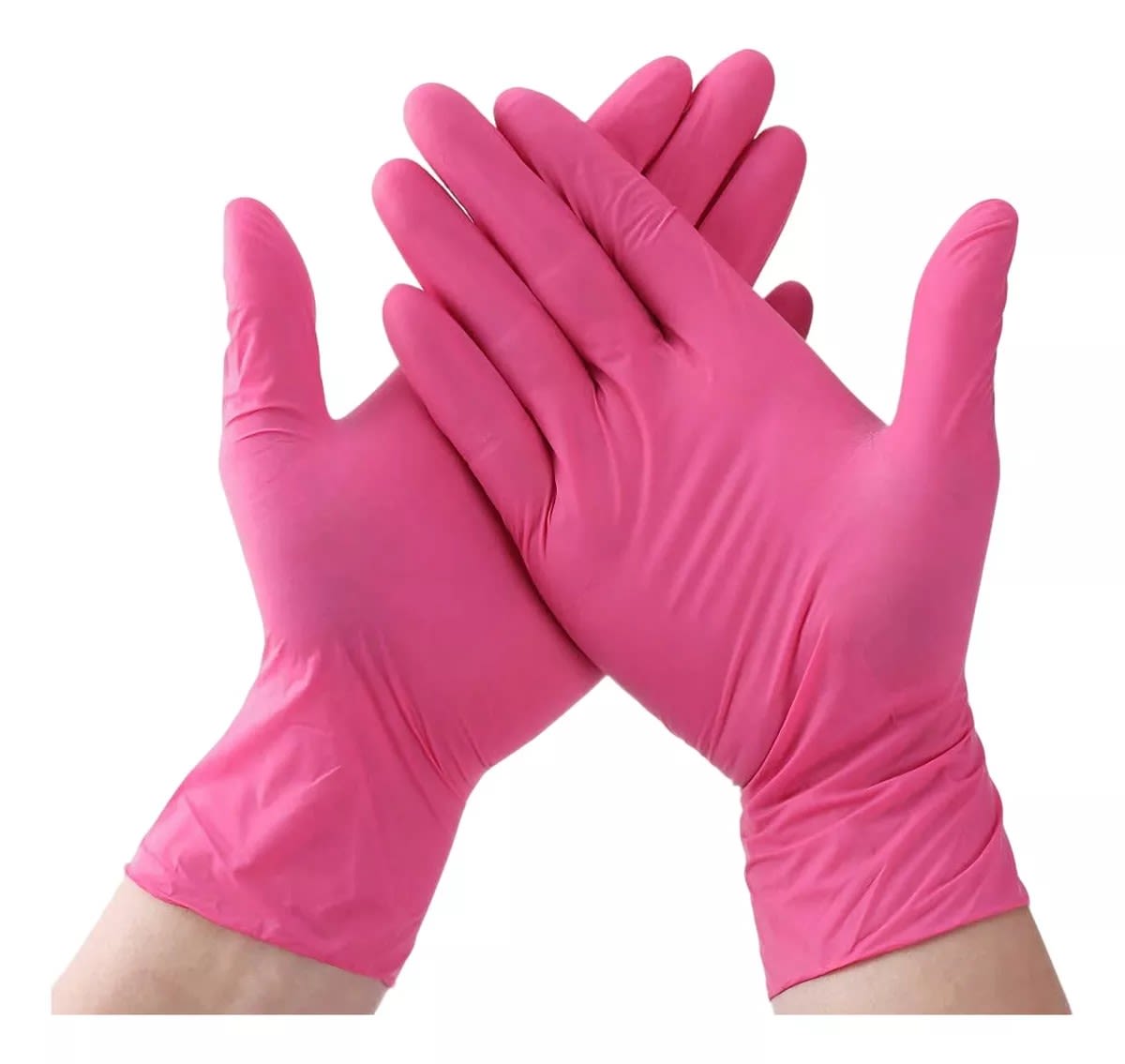 NAIL PRO Guantes Rosados S 100 unidades2