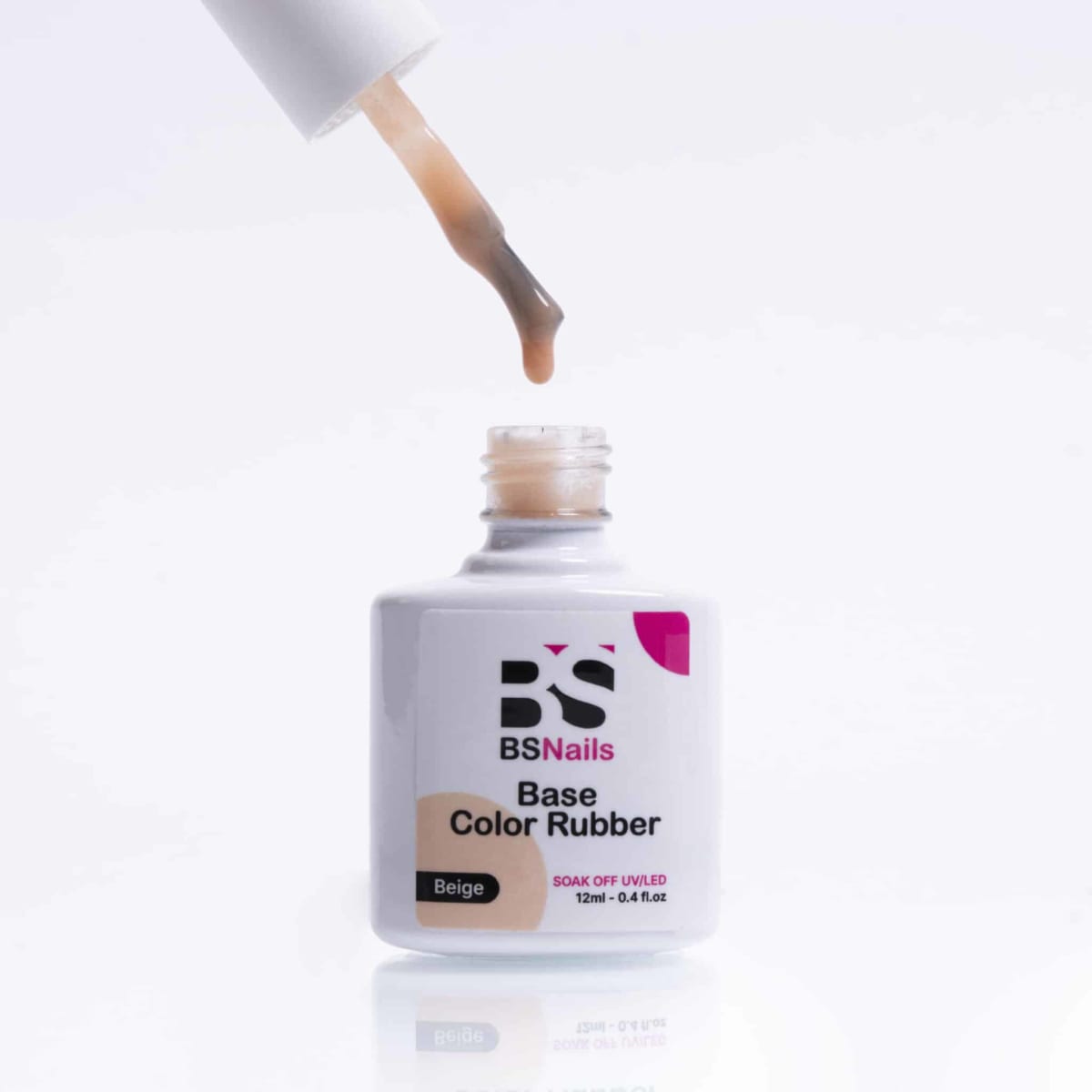 Base Rubber BEIGE BSNAILS 12ml2