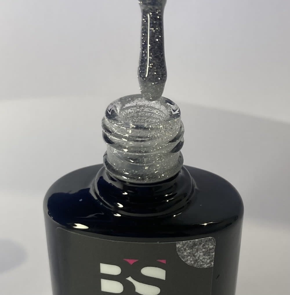 BSNAILS Top Coat RFX – Efecto Glitter Reflectivo3