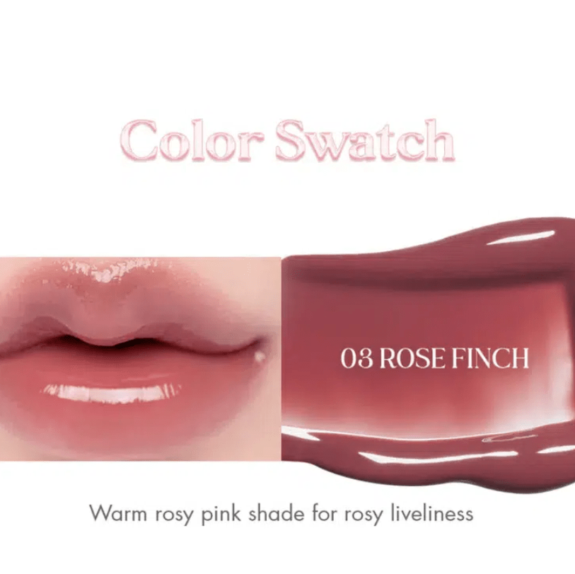 ROM&ND GLASTING COLOR GLOSS – Labial Gloss #03 ROSE FINCH2
