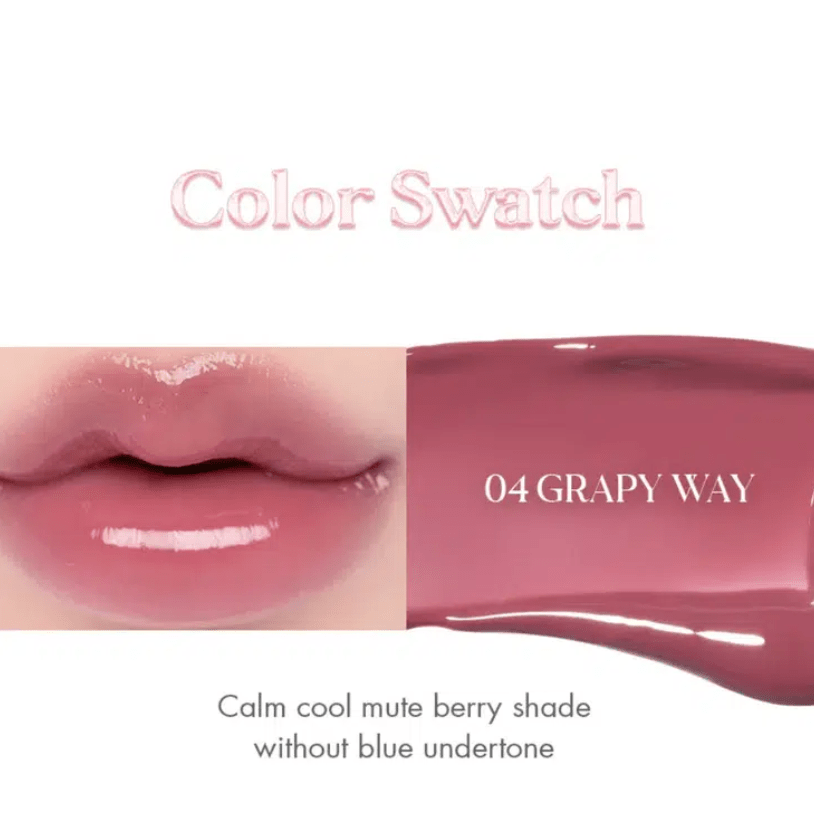 ROM&ND GLASTING COLOR GLOSS – Labial Gloss #04 GRAPY WAY2