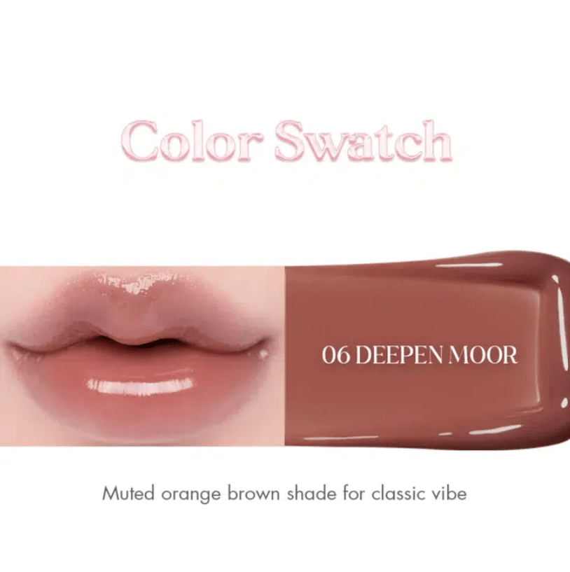ROM&ND GLASTING COLOR GLOSS – Labial Gloss #06 DEEPEN MOOR2
