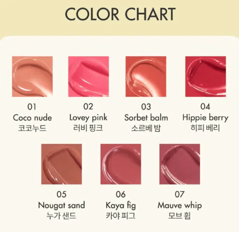 ROM&ND GLASTING MELTING BALM – Balsamo Labial #03 SORBET BALM3