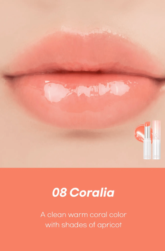 ROM&ND GLASTING MELTING BALM – Balsamo Labial #08 CORALIA2