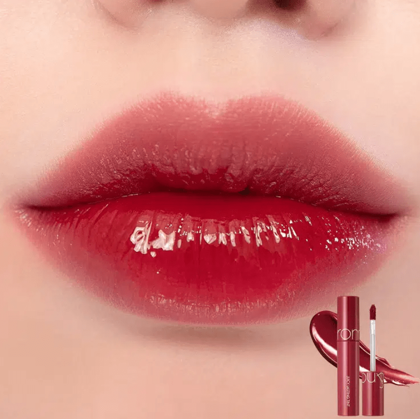 ROM&ND – JUICY LASTING TINT – Tinte Labial #12 CHERRY BOMB2