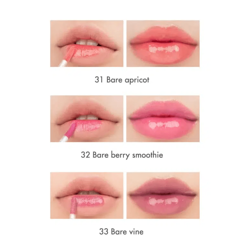 ROM&ND – JUICY LASTING TINT – Tinte Labial #32 BARE BERRY SMOOTHIE4