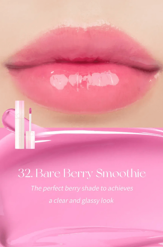 ROM&ND – JUICY LASTING TINT – Tinte Labial #32 BARE BERRY SMOOTHIE2