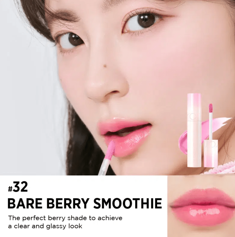 ROM&ND – JUICY LASTING TINT – Tinte Labial #32 BARE BERRY SMOOTHIE3