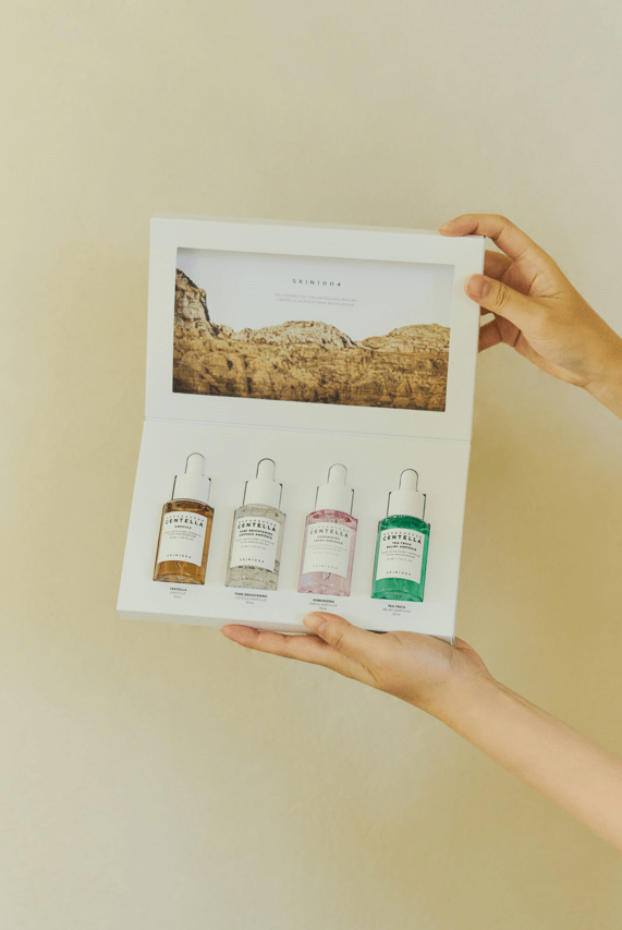 SKIN1004 Centella Ampoule Kit de 4 Serums – Caja Promocional2