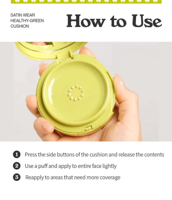 Unleashia Healthy Green Cushion - #27W Peachtan5