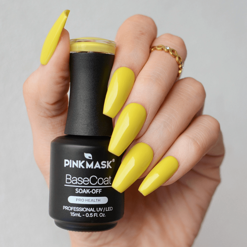 Color Base Coat - Real Yellow PINK MASK3
