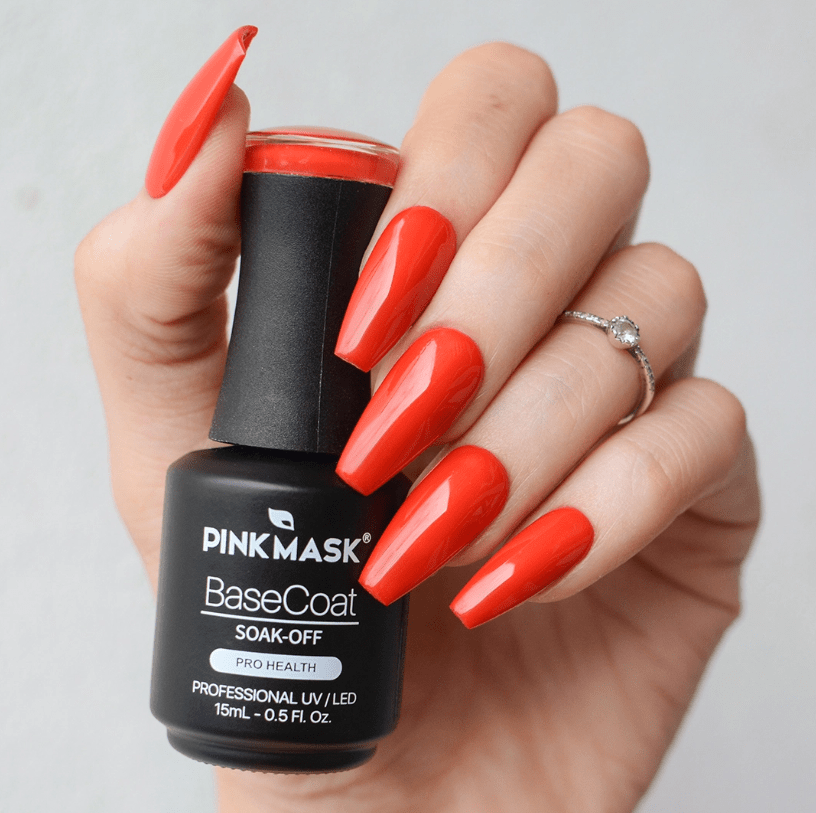 Color Base Coat - Red Velvet PINK MASK3