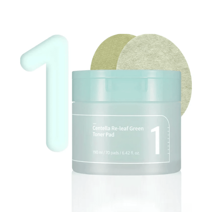 [Numbuzin] No. 1 Centella Re-Leaf Green Toner Pad 702