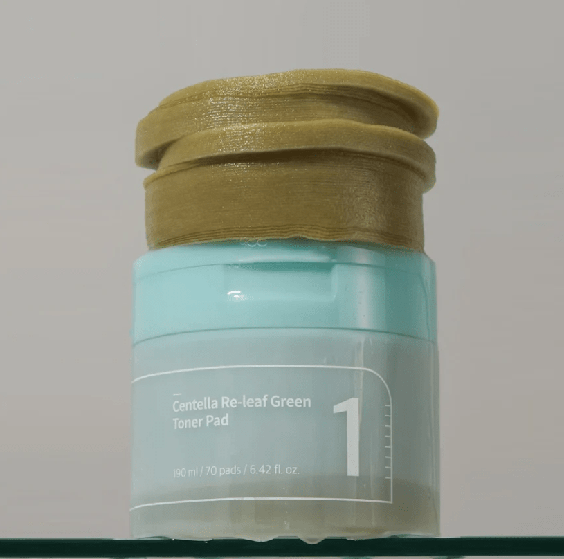 [Numbuzin] No. 1 Centella Re-Leaf Green Toner Pad 703