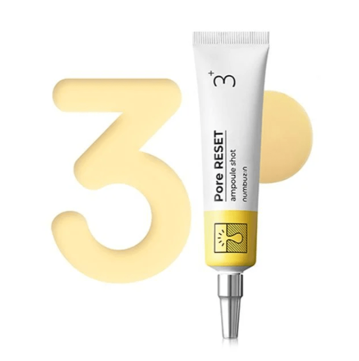 Numbuzin #3 – Pore Reset Ampoule Shot 25 ml – Retinol Anti-imperfecciones 0